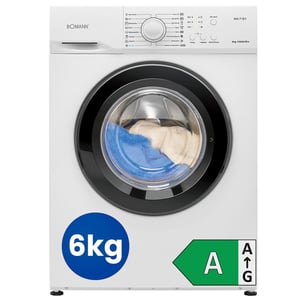 Bomann WA 7161 pralka Od przodu 6 kg 1000 RPM Biały