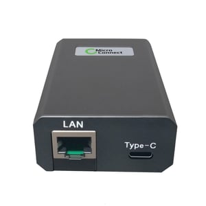 Microconnect POEINJ-25W-USBC adapter PoE Gigabit Ethernet