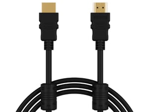 BLOW 92-646# HDMI-kabel 1,5 m HDMI typ A (standard) 3 x HDMI typ A (standard) Svart
