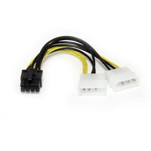 StarTech LP4PCIEX8ADP Internal Power Cable, 0.153 m