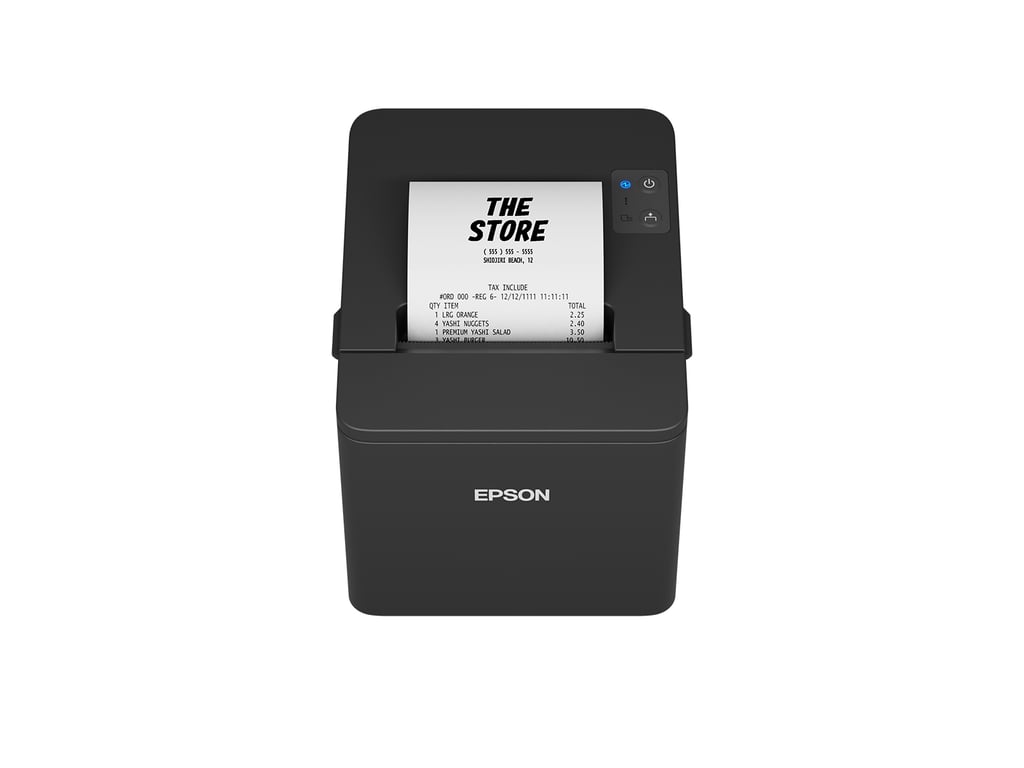 Epson TM-T20IV(102):USB+Serial+Ether,PS,Blk,EU, RS-232
