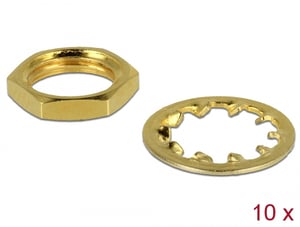 DeLOCK 89483 nuts, 10 pcs.