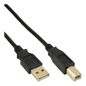 InLine 34550S kabel USB 10 m USB A USB B Czarny