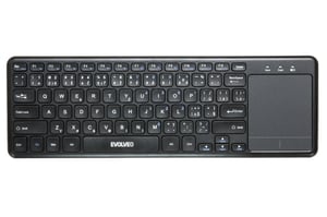 Evolveo WK32BG trådlös RF-TV-tangentbord QWERTY engelska svart