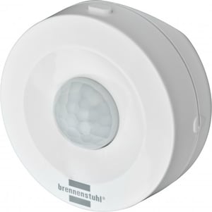 Brennenstuhl 1293900 Motion Sensor, Wireless, Ceiling/Wall Mount, White