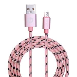 Garbot C-05-10196 1 m USB Cable (USB-A to Micro-USB-B) Pink