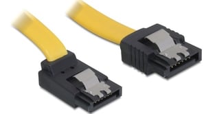 DeLOCK 0,3 m SATA-Kabel, gelb