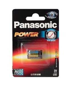 Panasonic Photo litiumbatteri CR-2 Engångsbatteri av nickel-oxid-hydrogenoxid (Niox)