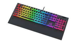 SPC Gear GK650K Omnis USB-gamingtangentbord, QWERTY, amerikansk/internationell, svart