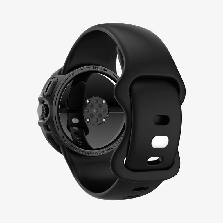 Spigen Pixel Watch 3 (45mm) Case Czarny Termoplastyczne elastomery poliuretanowe (TPU)