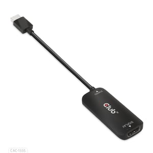 CLUB3D CAC-1335 adapter kablowy 1 m HDMI + USB DisplayPort Schwarz