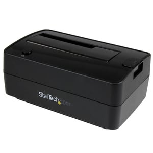 StarTech SDOCKU313E USB 3.2 Gen 2 (3.1 Gen 2) Type-B Hard Drive Docking Station, Black