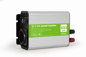 Gembird EG-PWC500-01 Power Adapter/Inverter, Automatic, 500 W, Gray
