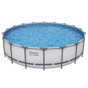 Bestway Steel Pro 56462 basen zewnętrzny naziemny Basen ramowy W kształcie okręgu 23062 l Niebieski