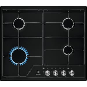 Electrolux EGS6424K Schwarz Einbau 60 cm Gas 4 Kochzonen