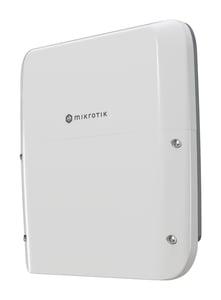 Mikrotik RB5009UPr+S+OUT Router mit 2,5-Gigabit-Ethernet und Gigabit-Ethernet, weiß
