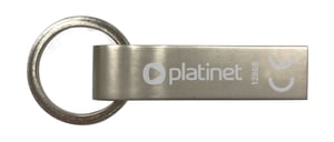 Platinet PMFMK128 pamięć USB 128 GB USB Typu-A 2.0 Stal nierdzewna