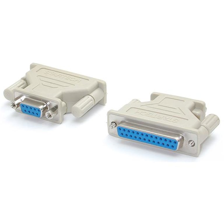 StarTech AT925FF przejściówka do kabli DB-9 DB-25 Beżowy