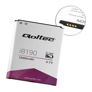 Qoltec 52006 część zamienna do telefonu komórkowego Bateria Fioletowy, Biały