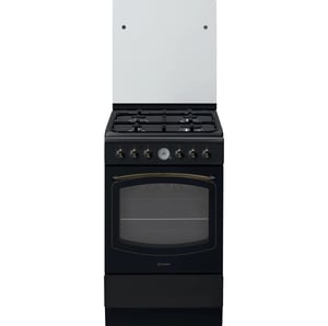 Indesit IS5G8MHA/E Backofen Freistehender Herd Strom Gas Anthrazit