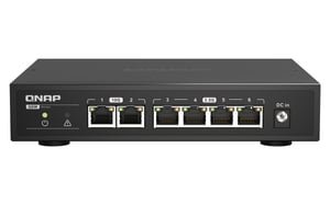 QNAP QSW-2104-2T przełącznik sieciowy Nie zarządzany 2.5G Ethernet (100/1000/2500) Czarny