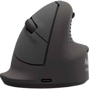 Fellowes 100143583 Maus, universell, linkshändig, Bluetooth + USB Typ C, optisch, 2400 DPI
