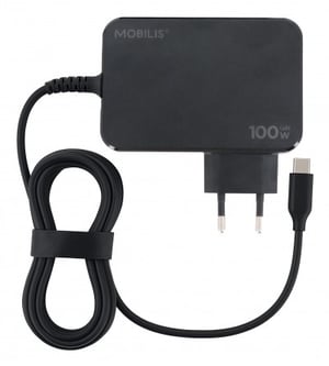 Mobilis 020023 adapter zasilający/ inwentor Wewnętrzna 100 W Czarny