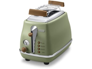 De’Longhi CTOV 2103.GR 2-slice toaster, 900 W, Green