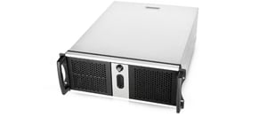 Chenbro RM42300-F2 4U-Gehäuse für Netzwerkgeräte, Schwarz, Grau
