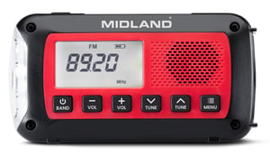 Midland C1665 bank mocy Litowo-jonowa (Li-Ion) 2600 mAh Czarny, Czerwony