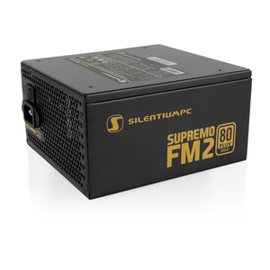 SilentiumPC Supremo FM2 Gold moduł zasilaczy 750 W 24-pin ATX ATX Czarny