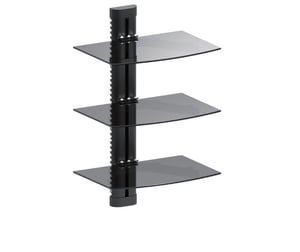 Maclean MC-664 Audio-Video Equipment Stand AV Stand Shelf