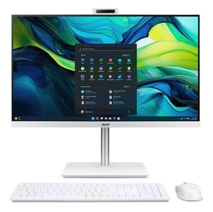Acer Aspire C27-1E13U5UNH Intel® Core™ i5 i5-1334U 68.6 cm (27") 1920 x 1080 px All-in-One PC 16 GB DDR4-SDRAM 1 TB SSD Windows 11 Home Wi-Fi 6E (802.11ax) White