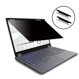 eSTUFF GLBF14302189 Bildschirmfilter für 35,6 cm (14") Laptop – rahmenloser Sichtschutzfilter für den Bildschirm