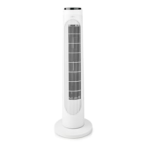 Nedis FNTR13CWT40 Indoor Heater, Black, White, 50 W Electric Fan Space Heater