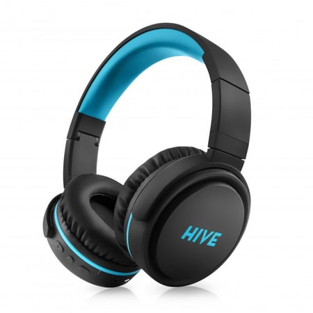 Niceboy HIVE XL 2021 słuchawki/zestaw słuchawkowy Przewodowy i Bezprzewodowy Opaska na głowę Połączenia/muzyka Bluetooth Czarny, Niebieski