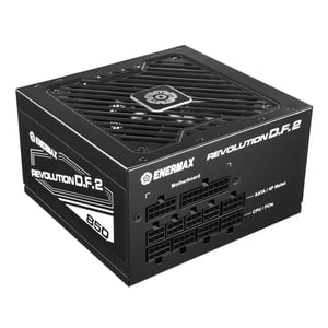 Enermax REVOLUTION D.F. 2 850 W Power Supply Module, 20+4-pin ATX, Black
