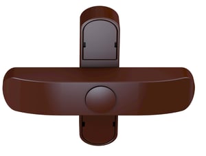 Olympia 7053 Window Handle/Latch Window Lock Brown