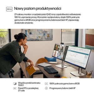 HP 27-calowy monitor seria 5 Pro QHD – 527pq
