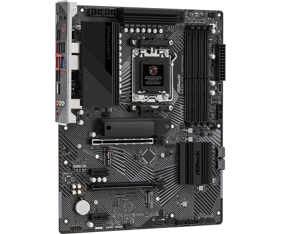 Asrock B650 PG Lightning AMD B650 Gniazdo AM5 ATX