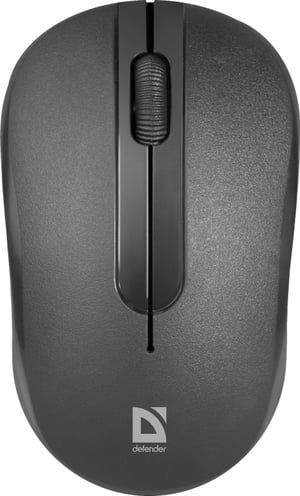 Defender HIT MM-495 myszka Biuro Oburęczny RF Wireless Optyczny 1600 DPI