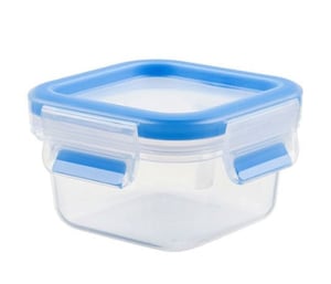 EMSA 508535 Square Food Storage Container, 0.2 L, Clear, 1 pc.