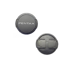 Pentax 31702 Objektivschutz für Digitalkamera, 7,7 cm, schwarz