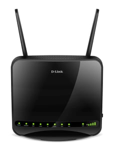 D-Link DWR-953 trådlös Gigabit Ethernet-router, dual-band (2,4 GHz/5 GHz), 4G, svart