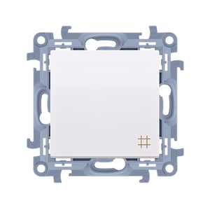 Kontakt-Simon CW7.01/11 elektrischer Schalter, weiß