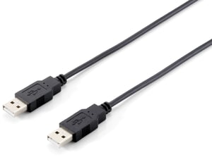 Equip 128872 USB-kabel USB 2.0 5 m USB A Svart