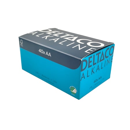 Deltaco LR6-40B bateria do użytku domowego Jednorazowa bateria AA Alkaliczny