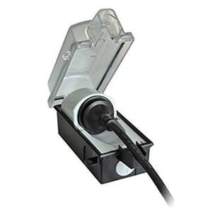 Bachmann 924.349 Steckdose Schwarz, Transparent