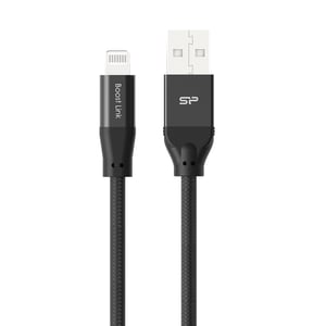 Silicon Power SP1M0ASYLK35AL1K Lightning-Kabel 1 m Schwarz