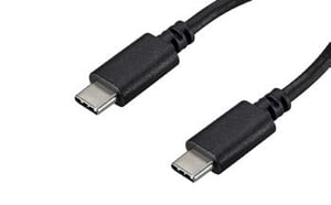 Fujitsu S26391-F6058-L101 USB-kabel USB 3.2 Gen 2 (3.1 Gen 2) 1 m USB-C Svart